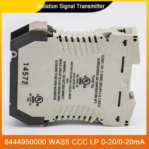 8444950000 WAS5 CCC LP 0-20/0-20mA 0(4)-20mA/0(4)-20mA Isolation Signal Transmitter Simal Signal Single Channel Isolation Device 8444950000 WAS5 CCC LP 0-20/0-20mA 0(4)-20mA/0(4)-20mA Isolation Signal Transmitter Simal Signal Single Channel Isolation Device