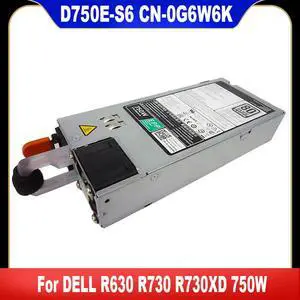 For R630 R730 R730XD 750W Power Supply 80 PLUS D750E-S6 DPS-750AB-15A 0G6W6K G6W6K CN-0G6W6K 100% Tested For R630 R730 R730XD 750W Power Supply 80 PLUS D750E-S6 DPS-750AB-15A 0G6W6K G6W6K CN-0G6W6K 100% Tested