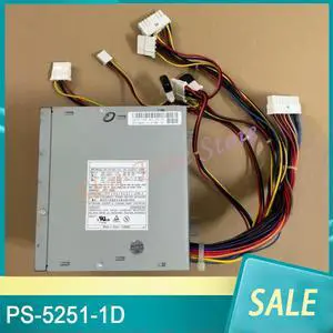 Power Supply PS-5251-1D 250W P1 Interface 24-Pin 4 IDE Interfaces CPU P2 Interface 16-Pin Power Supply PS-5251-1D 250W P1 Interface 24-Pin 4 IDE Interfaces CPU P2 Interface 16-Pin