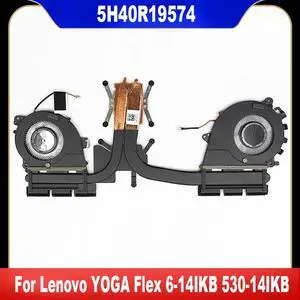 5H40R19574 For YOGA 530-14IKB Flex 6-14IKB Cooling Fan With Heatsink AT173001DT0 Fast Ship 5H40R19574 For YOGA 530-14IKB Flex 6-14IKB Cooling Fan With Heatsink AT173001DT0 Fast Ship