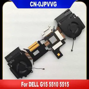 0JPVVG For G15 5510 5515 Laptop CPU Cooling Fan GPU Cooler Fan Heatsink JPVVG CN-0JPVVG AT36N001ZSL Tested 0JPVVG For G15 5510 5515 Laptop CPU Cooling Fan GPU Cooler Fan Heatsink JPVVG CN-0JPVVG AT36N001ZSL Tested
