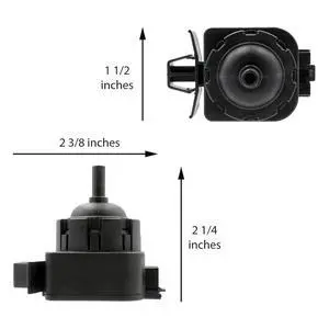 134762010 For Electrolux Pressure Switch for Washing Machines Fits Friggdale Models Black 12x6x6cm Plastic Body 134762010 For Electrolux Pressure Switch for Washing Machines Fits Friggdale Models Black 12x6x6cm Plastic Body