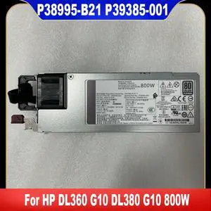 For DL360 G10 DL380 G10 800W Power Supply P38995-B21 P39385-001 865412-202 865409-002 100% Tested For DL360 G10 DL380 G10 800W Power Supply P38995-B21 P39385-001 865412-202 865409-002 100% Tested
