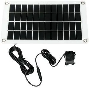 10W 12V Solar Powered Water Pump for Outdoor Fountain and Landscape Use with 180L/H Flow Rate and 1.6M Lift Height 10W 12V Solar Powered Water Pump for Outdoor Fountain and Landscape Use with 180L/H Flow Rate and 1.6M Lift Height