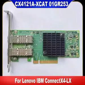MCX4121A-XCAT CX4121A 01GR253 For ConnectX4-LX 2x25GbE PCIe Adapter 100% Tested MCX4121A-XCAT CX4121A 01GR253 For ConnectX4-LX 2x25GbE PCIe Adapter 100% Tested