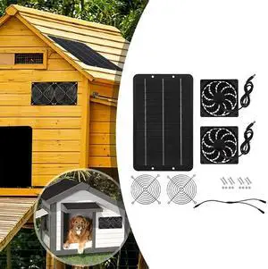 40W Solar Panel Fan Solar Powered Exhaust Fan Monocrystalline Silicon For Homes RVs Greenhouses Utility Rooms Pet Houses 40W Solar Panel Fan Solar Powered Exhaust Fan Monocrystalline Silicon For Homes RVs Greenhouses Utility Rooms Pet Houses