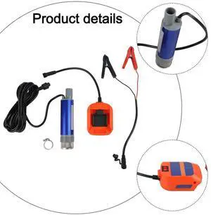 Cordless 38mm Lithium Pump for Diesel and Water Transfer 4060L/min Flow with 4 6m Lifting Height and 2 4m Cable Cordless 38mm Lithium Pump for Diesel and Water Transfer 4060L/min Flow with 4 6m Lifting Height and 2 4m Cable