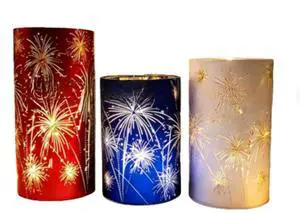 13cm Etched Firework Hurricanes Etched Glass Hurricanes For Weddings Firework Centerpieces Warm White Ambient Glow 13cm Etched Firework Hurricanes Etched Glass Hurricanes For Weddings Firework Centerpieces Warm White Ambient Glow