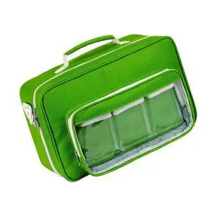 Grain Organizer Box Ensures Safe Handling of 120 Grain Envelopes with Double Zippers Sturdy Handle and Adjustable Strap Grain Organizer Box Ensures Safe Handling of 120 Grain Envelopes with Double Zippers Sturdy Handle and Adjustable Strap