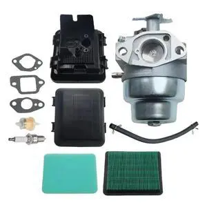 Carburetor Tune Up Kit for Honda GCV135 GCV190 Engines Includes Air Filter Pre Filter Fuel Filter Spark Tampon Set Carburetor Tune Up Kit for Honda GCV135 GCV190 Engines Includes Air Filter Pre Filter Fuel Filter Spark Tampon Set