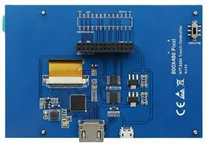 5 inch IPS LCD Display with Capacitive Touch 800x480 Resolution for Raspberry Pi For 3B and Models Direct Hardware Connection 5 inch IPS LCD Display with Capacitive Touch 800x480 Resolution for Raspberry Pi For 3B and Models Direct Hardware Connection
