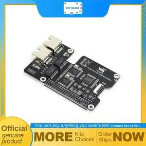 PCIe Dual 2.5G Ethernet Adapter, Raspberry Pi 5 RTL8125 Network Expansion Card PCIe Dual 2.5G Ethernet Adapter, Raspberry Pi 5 RTL8125 Network Expansion Card
