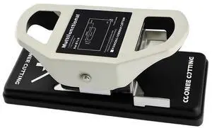 2-in-1 ID Badge Hole Punch Tool with Corner Rounder Function for PVC Cards Paper Craft Projects Punches Through 1.2mm Materials 2-in-1 ID Badge Hole Punch Tool with Corner Rounder Function for PVC Cards Paper Craft Projects Punches Through 1.2mm Materials