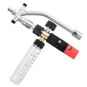 For Tool For Daily Foam Dual Tip Foam Compatible with For Pressure Washer 100ml Red Alloy 3600 PSI Easy Switch Valve For Tool For Daily Foam Dual Tip Foam Compatible with For Pressure Washer 100ml Red Alloy 3600 PSI Easy Switch Valve