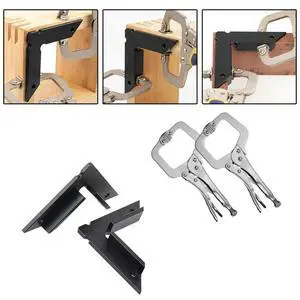 Aluminum Alloy Fixture Right Angle Clamps For Stable Project Assembly High Strength Construction Compact And Lightweight Aluminum Alloy Fixture Right Angle Clamps For Stable Project Assembly High Strength Construction Compact And Lightweight