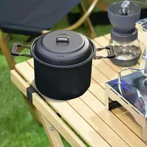 Gray 6L Dual-Purpose Pot Multi-function Barbecue Pot Bbq Accessory Collapsible Cookware Stainless Steel Construction Gray 6L Dual-Purpose Pot Multi-function Barbecue Pot Bbq Accessory Collapsible Cookware Stainless Steel Construction