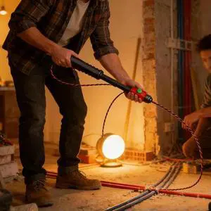 Ergonomic Cable Pulling Tool for Home Workshop Contractors Needing Fast Accurate Conduit Wire Threading Solutions Ergonomic Cable Pulling Tool for Home Workshop Contractors Needing Fast Accurate Conduit Wire Threading Solutions
