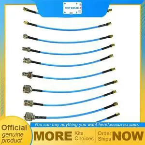 RTL-SDR Blog SMA Male to SMA BNC Type N Type F UHF M+F RG402 20cm 10pc Pigtail Adapters Kit RTL-SDR Blog SMA Male to SMA BNC Type N Type F UHF M+F RG402 20cm 10pc Pigtail Adapters Kit