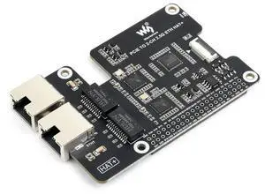 PCIe TO 2-CH 2.5G ETH Adapter For Raspberry Pi 5 PCIe TO 2-CH 2.5G ETH Adapter For Raspberry Pi 5