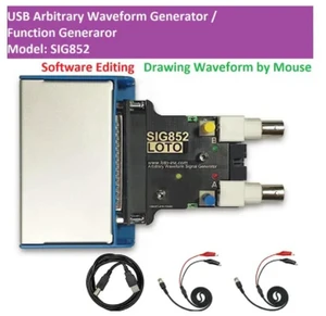 LOTO SIG852 USB AWG/ Arbitrary Waveform Generator/Signal Generator/Function Generator/2-Channel LOTO SIG852 USB AWG/ Arbitrary Waveform Generator/Signal Generator/Function Generator/2-Channel