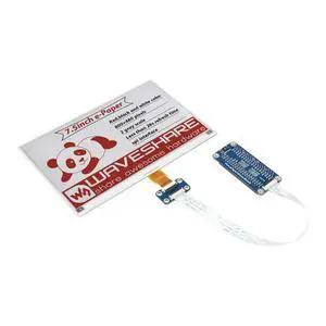 7.5inch E-Paper E-Ink Display Module (B) for Raspberry Pi Pico, 800×480, Red / Black / White, SPI 7.5inch E-Paper E-Ink Display Module (B) for Raspberry Pi Pico, 800×480, Red / Black / White, SPI