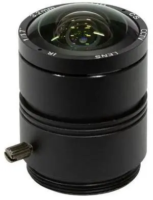 Arducam CS Lens for Raspberry Pi HQ Camera, 120 Degree Ultra Wide Angle CS-Mount Lens, 3.2mm Focal Length with Manual Focus Arducam CS Lens for Raspberry Pi HQ Camera, 120 Degree Ultra Wide Angle CS-Mount Lens, 3.2mm Focal Length with Manual Focus