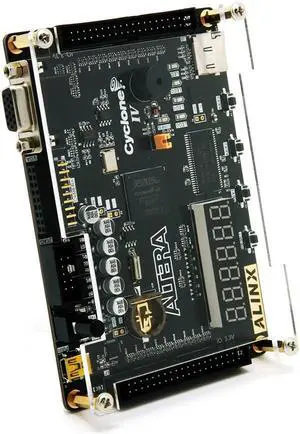 ALINX AX4010: ALTERA Cyclone IV EP4CE10 Study Board Entry-Level (FPGA Board + USB Downloader) ALINX AX4010: ALTERA Cyclone IV EP4CE10 Study Board Entry-Level (FPGA Board + USB Downloader)