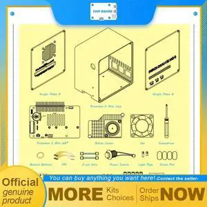 SunFounder Pironman 5 Mini budget Raspberry Pi 5 tower case offering cooling, expansion support and compact vertical layout SunFounder Pironman 5 Mini budget Raspberry Pi 5 tower case offering cooling, expansion support and compact vertical layout