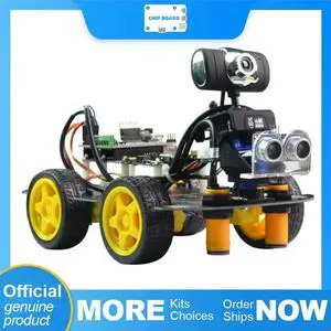 XiaoR GeDS Robot Vehicle for R3 with Remote Control, HD Camera, FPV, and Robotics Learning Toy XiaoR GeDS Robot Vehicle for R3 with Remote Control, HD Camera, FPV, and Robotics Learning Toy