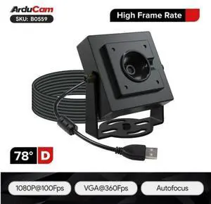 High Framerate AutoFocus USB2.0 UVC Camera, Up to 360FPS, 1080P, Arducam ezBOX-Swift High Framerate AutoFocus USB2.0 UVC Camera, Up to 360FPS, 1080P, Arducam ezBOX-Swift