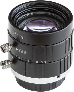 Arducam C-Mount Lens for Raspberry Pi Camera, 35mm Focal Length with Manual Focus and Adjustable Aperture Arducam C-Mount Lens for Raspberry Pi Camera, 35mm Focal Length with Manual Focus and Adjustable Aperture