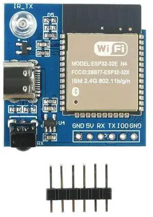 ESP32 ESP32E-N4 Infrared Transmitter Receiver Module NEC Command Transparent Transmission Module Development Board Type C ESP32 ESP32E-N4 Infrared Transmitter Receiver Module NEC Command Transparent Transmission Module Development Board Type C