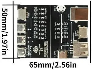 T5 On-Off Data Cable Detection Board Teste for IOS Android Lightning/Type-C/Micro/USB Data Cable Testing Rapid Detector T5 On-Off Data Cable Detection Board Teste for IOS Android Lightning/Type-C/Micro/USB Data Cable Testing Rapid Detector