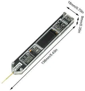 DC5V 200Hz to 100MHz Frequency Meter Module OLED Display High-Precision Frequency Counter Pen Type-C Interface DC5V 200Hz to 100MHz Frequency Meter Module OLED Display High-Precision Frequency Counter Pen Type-C Interface