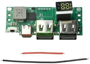 3.7V Power Bank DIY Module IP5356 PD QC 3.0 22.5W Fast Charge Digital Display Multiple Protection Charging Module 3.7V Power Bank DIY Module IP5356 PD QC 3.0 22.5W Fast Charge Digital Display Multiple Protection Charging Module