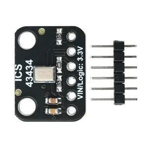 DC 1.5V-3.6V ICS-43434 I2S MEMS Microphone Module Low-Pass Filter Mini Module DC 1.5V-3.6V ICS-43434 I2S MEMS Microphone Module Low-Pass Filter Mini Module