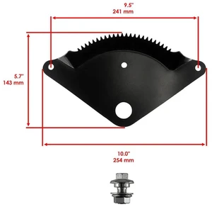 CCZYF-Steering Sector Gear Plate Kit for Craftsman 532194732 Compatible with Models for Lawn Tractor String Trimmer Use