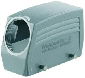 Weidmuller Side Entry Hood, Size 8, Aluminium - 1661230000 Weidmuller Side Entry Hood, Size 8, Aluminium - 1661230000