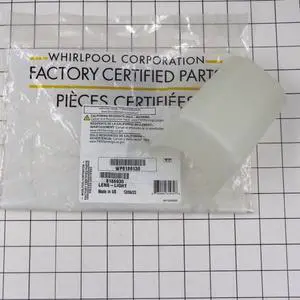 WP8186930 OEM Range Vent Hood Light Bulb Cover WP8186930 OEM Range Vent Hood Light Bulb Cover