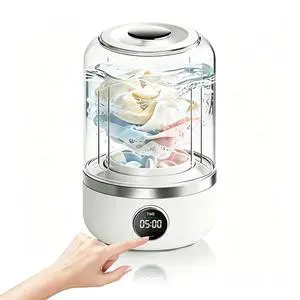 Portable 1.2L Mini Underwear Washing Machine with Quiet Touchscreen Design | Ultra-Compact & PortableSpecialized CapacityIntuitive TouchscreenQuiet & Low-Noise Operation Portable 1.2L Mini Underwear Washing Machine with Quiet Touchscreen Design | Ultra-Compact & PortableSpecialized CapacityIntuitive TouchscreenQuiet & Low-Noise Operation
