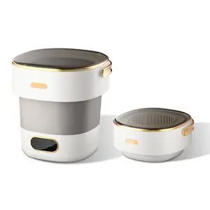 13L Mini Portable Washing Machine and Dryer, Folding Compact Small Washer Fully Automatic 3 Cleaning Modes Collapsible Camping Washer for RV Dorm Travel Hotel Laundry 13L Mini Portable Washing Machine and Dryer, Folding Compact Small Washer Fully Automatic 3 Cleaning Modes Collapsible Camping Washer for RV Dorm Travel Hotel Laundry
