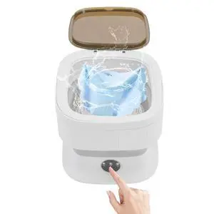 Portable Washing Machine, 10L Large Capacity Portable Washing Machine - Foldable Mini Washer 3 Intelligent Modes for Deep Cleaning Underwear, Socks, Clothes, Pet Supplies Portable Washing Machine, 10L Large Capacity Portable Washing Machine - Foldable Mini Washer 3 Intelligent Modes for Deep Cleaning Underwear, Socks, Clothes, Pet Supplies