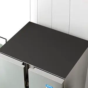 Cuttable Non-Slip Refrigerator Top Cover Dust-Proof Fridge Protector Mat for Kitchen, Universal Fit for Freezer, Home Appliance Accessories (Dark Grey, 24''x16'') Cuttable Non-Slip Refrigerator Top Cover Dust-Proof Fridge Protector Mat for Kitchen, Universal Fit for Freezer, Home Appliance Accessories (Dark Grey, 24''x16'')