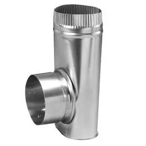 Dryer Offset Connector, 4" Diameter, Silver (AMDOC/6) Dryer Offset Connector, 4" Diameter, Silver (AMDOC/6)