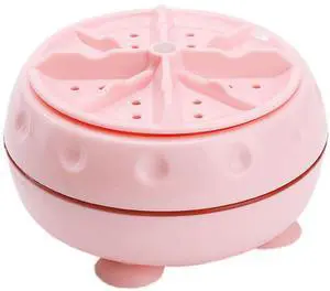 Portable Mini USB Washing Machine, Convenient Mini Turbo Washing Machine, USB Travel Ultrasonicturbo Clothes Washer Suitable for Home, Business, Rv, College, Camping, Cleaning Socks Underwear (Pink) Portable Mini USB Washing Machine, Convenient Mini Turbo Washing Machine, USB Travel Ultrasonicturbo Clothes Washer Suitable for Home, Business, Rv, College, Camping, Cleaning Socks Underwear (Pink)