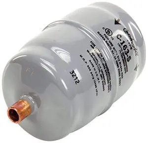 C-163-S 3/4 to 5 TON, 3/8 ODF Solder, 3/8" ODF Solder Liquid, for Refrigeration and AC Systems, LINE Filter Drier, W/Burnout CLEANUP CORE C-163-S 3/4 to 5 TON, 3/8 ODF Solder, 3/8" ODF Solder Liquid, for Refrigeration and AC Systems, LINE Filter Drier, W/Burnout CLEANUP CORE