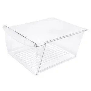 240351061 Crisper Pan Drawer Compatible with Frigidaire Refrigerator Freezer AP4424911 240351005 240351062 Plastic (PC) Replacement Only Clear 240351061 Crisper Pan Drawer Compatible with Frigidaire Refrigerator Freezer AP4424911 240351005 240351062 Plastic (PC) Replacement Only Clear