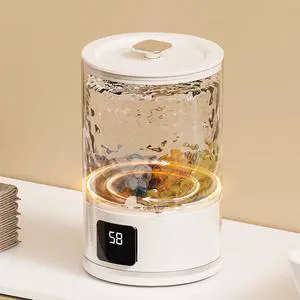 Underwear Washing Machine - Travel Washing Machine | Rechargeable & Cordless Underwear Washer With 3 Modes Led Display | Aundry Cleaning Tools For Sock Pant, Small Apartment,College, Camping (White) Underwear Washing Machine - Travel Washing Machine | Rechargeable & Cordless Underwear Washer With 3 Modes Led Display | Aundry Cleaning Tools For Sock Pant, Small Apartment,College, Camping (White)