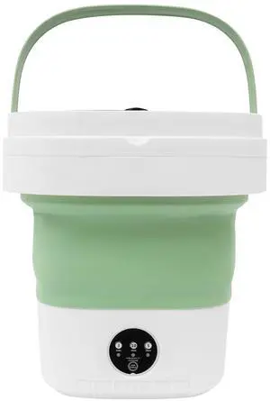 Electronic Underwear Washer Machine with Blue Light,12L Portable Foldable Mini Washing Machine with 3 Intelligent Cleaning Modes for Travel, Camping, Apartment, Dorm, Socks, Underwear,Green Electronic Underwear Washer Machine with Blue Light,12L Portable Foldable Mini Washing Machine with 3 Intelligent Cleaning Modes for Travel, Camping, Apartment, Dorm, Socks, Underwear,Green