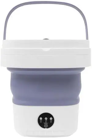 Electronic Underwear Washer Machine with Blue Light,12L Portable Foldable Mini Washing Machine with 3 Intelligent Cleaning Modes for Travel, Camping, Apartment, Dorm, Socks, Underwear,Purple Electronic Underwear Washer Machine with Blue Light,12L Portable Foldable Mini Washing Machine with 3 Intelligent Cleaning Modes for Travel, Camping, Apartment, Dorm, Socks, Underwear,Purple